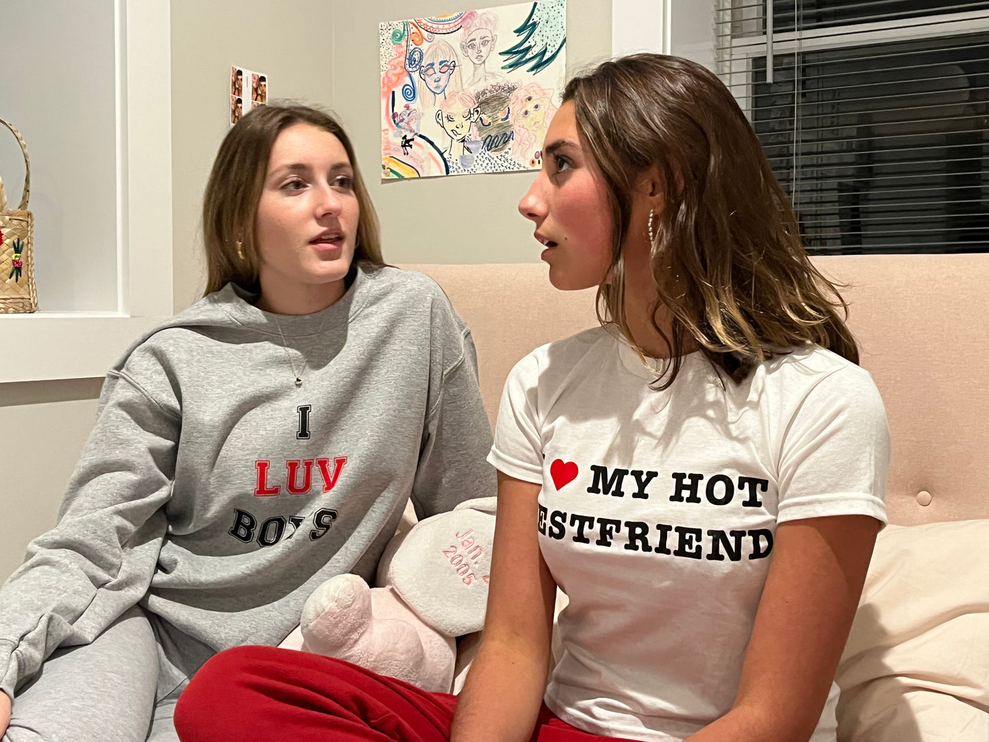 I LUV BOYS crewneck